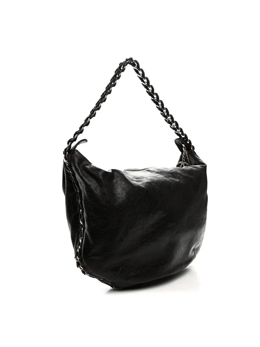 Chanel Glazed Caviar Modern Chain Hobo #341062C15B